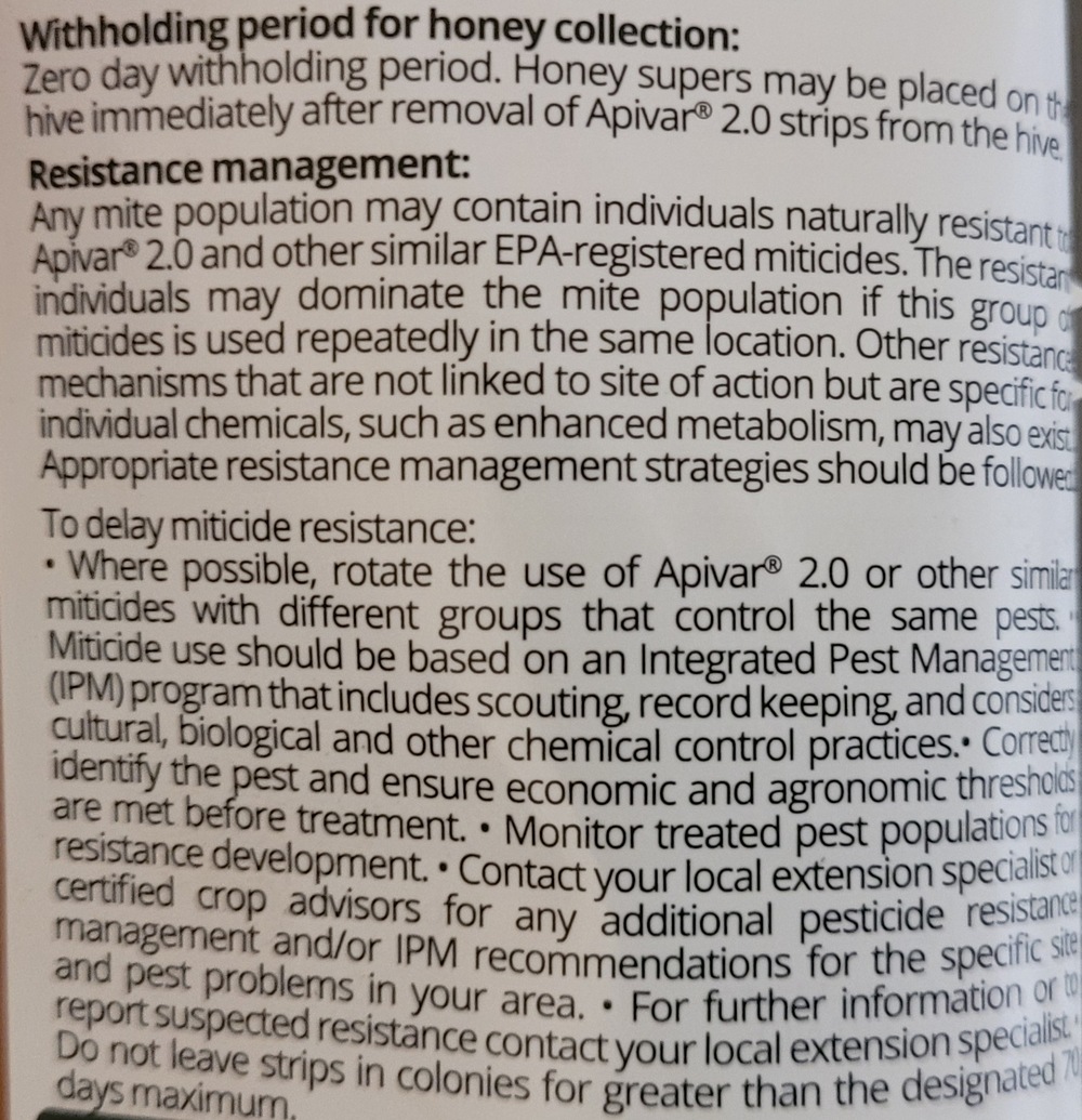 Apivar Strips Image 5